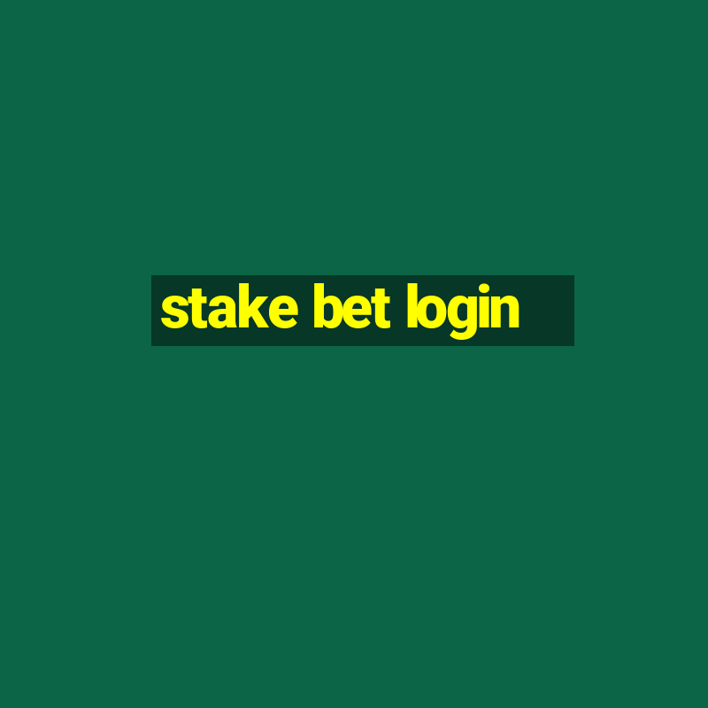 stake bet login