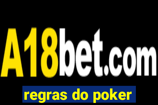 regras do poker