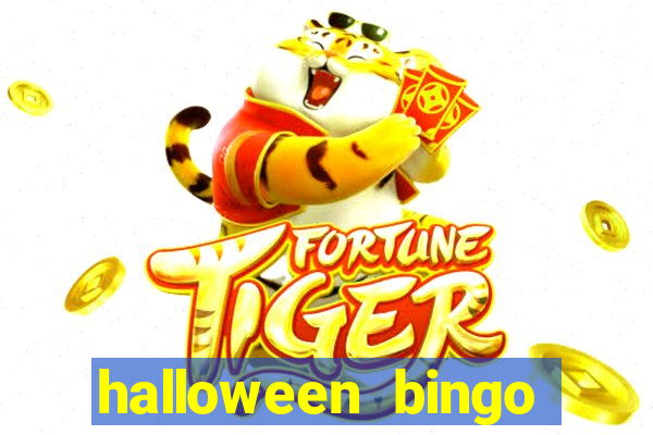 halloween bingo games for kids