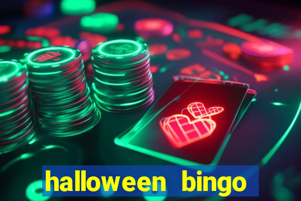 halloween bingo games for kids