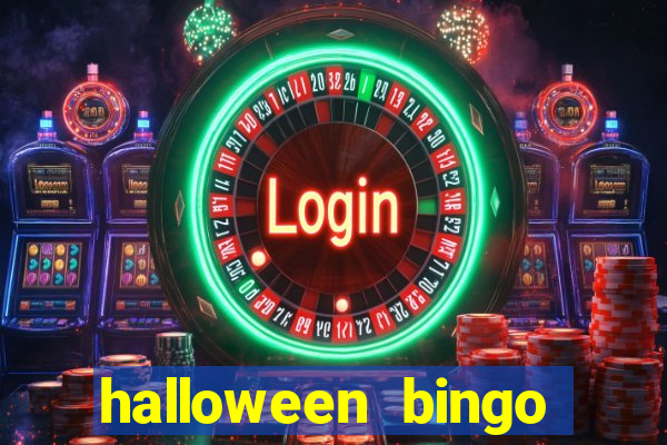 halloween bingo games for kids