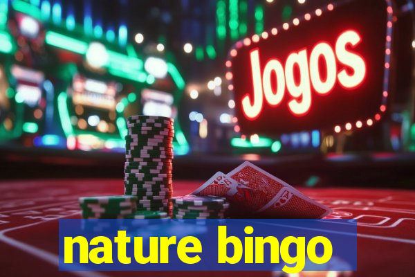 nature bingo