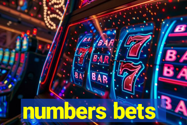 numbers bets