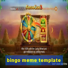 bingo meme template