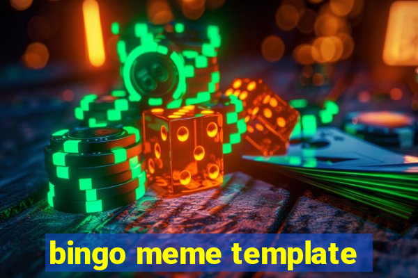 bingo meme template