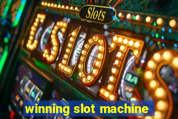 winning slot machine