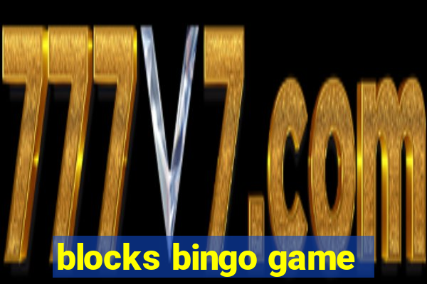 blocks bingo game