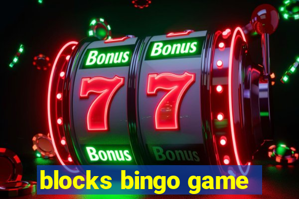 blocks bingo game