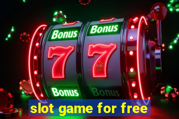 slot game for free