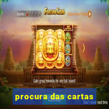 procura das cartas