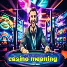 casino meaning