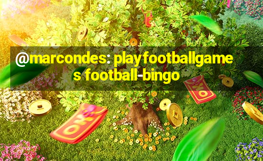 @marcondes: playfootballgames football-bingo