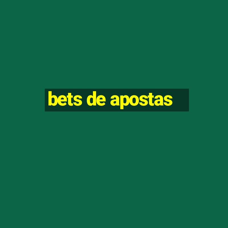 bets de apostas