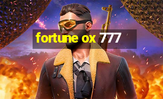 fortune ox 777