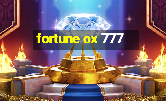 fortune ox 777