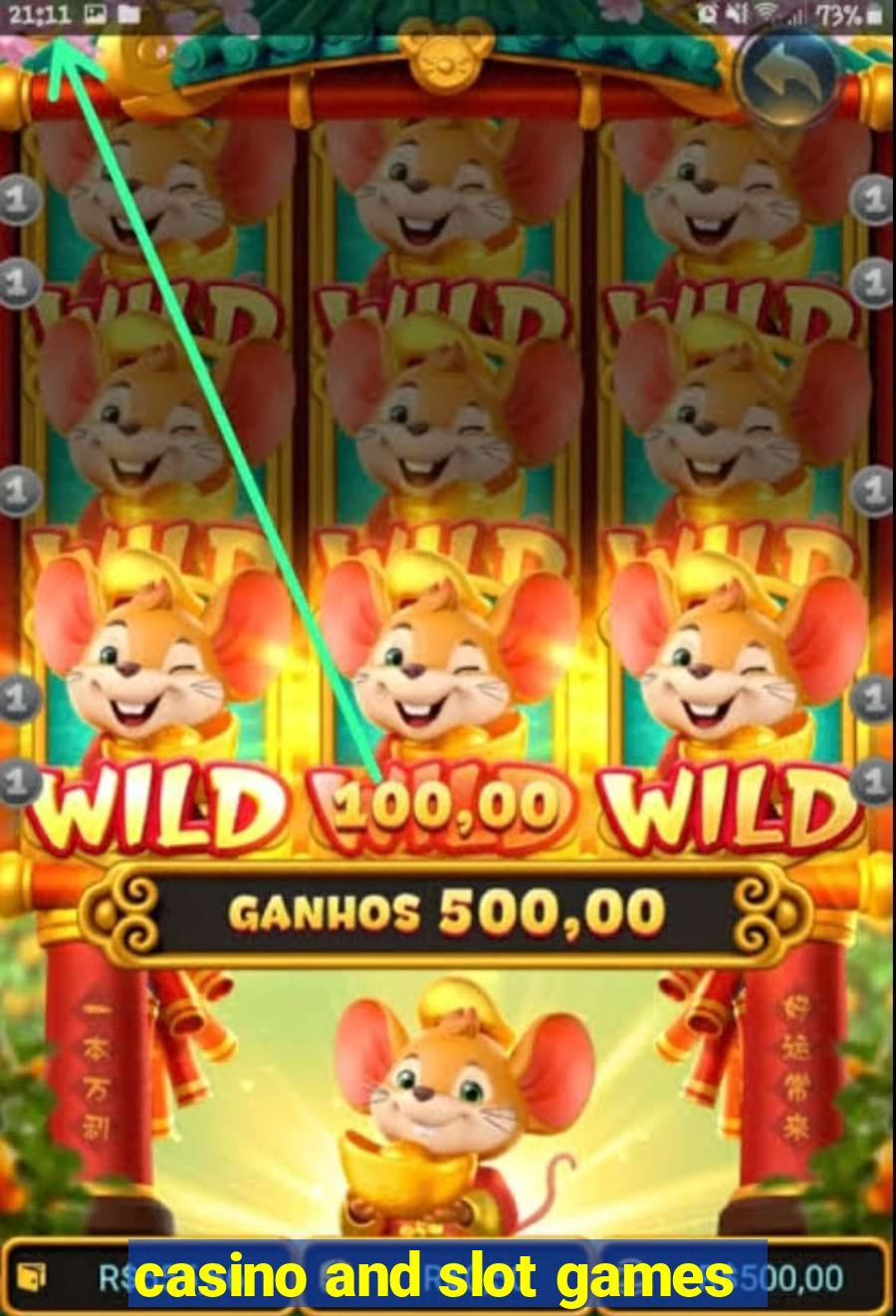 casino and slot games