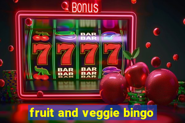 fruit and veggie bingo