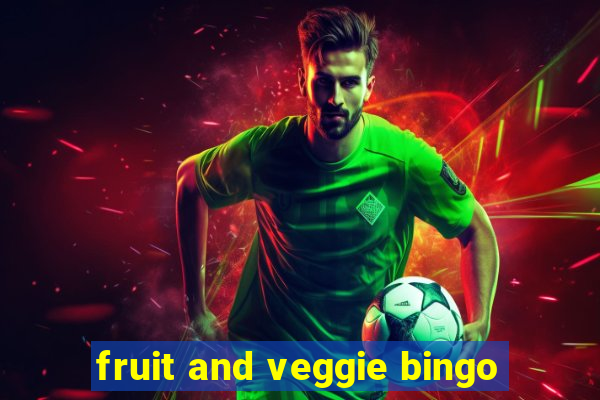 fruit and veggie bingo