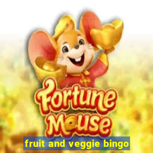 fruit and veggie bingo