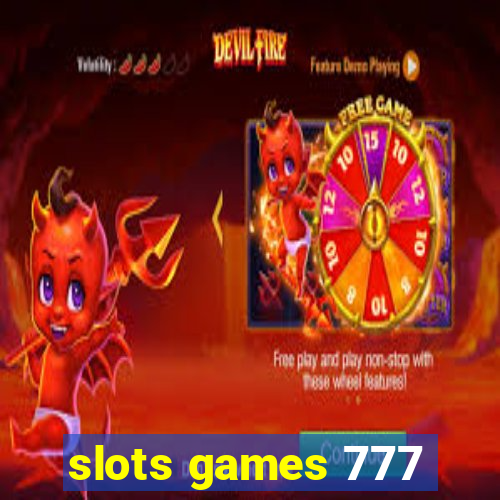 slots games 777