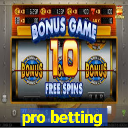 pro betting