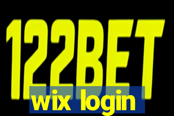 wix login