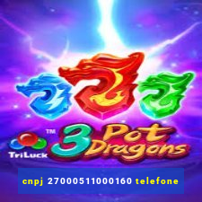 cnpj 27000511000160 telefone