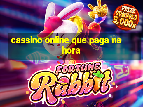 cassino online que paga na hora