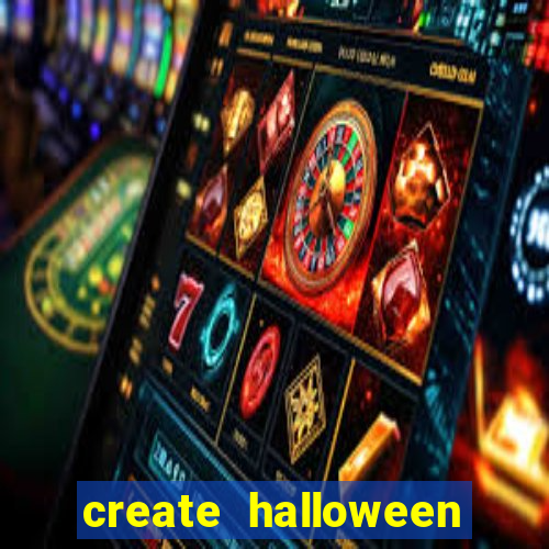 create halloween bingo card