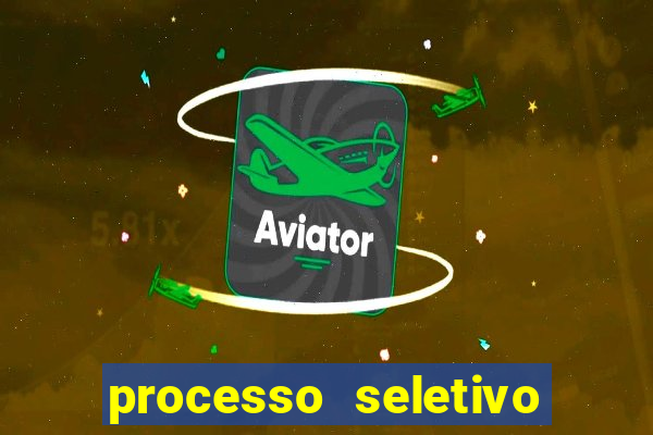 processo seletivo cerejeiras 2024