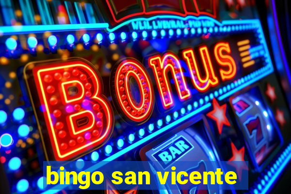 bingo san vicente