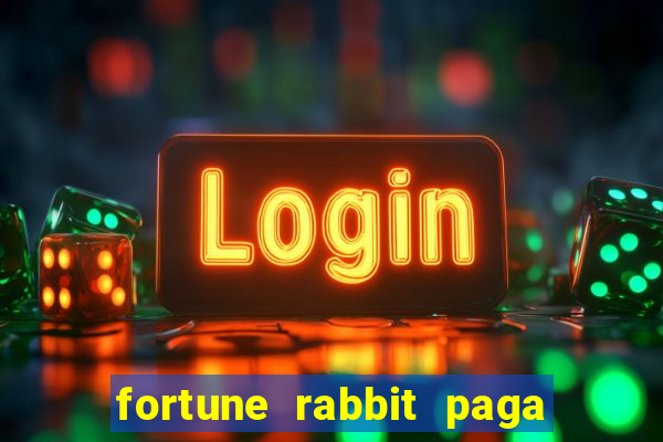 fortune rabbit paga que horas