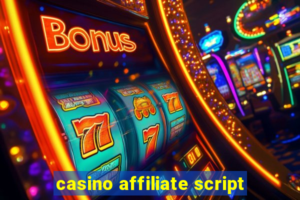 casino affiliate script