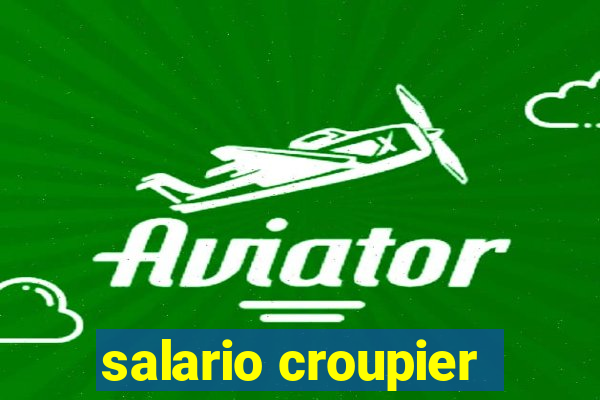 salario croupier