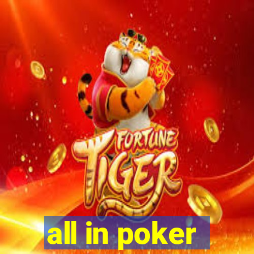 all in poker