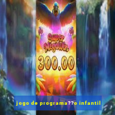 jogo de programa??o infantil