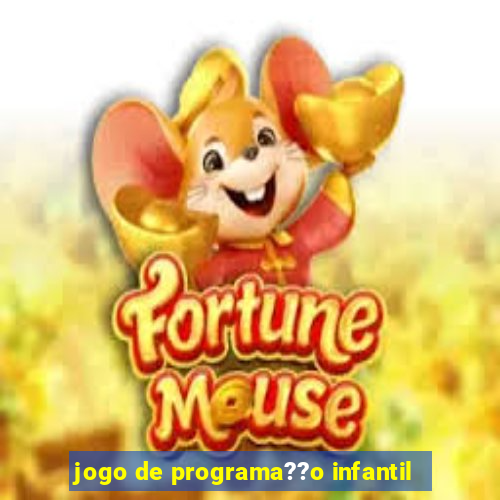 jogo de programa??o infantil