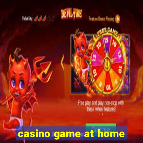 casino game at home