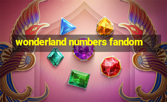 wonderland numbers fandom