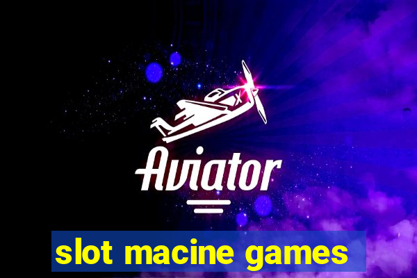 slot macine games