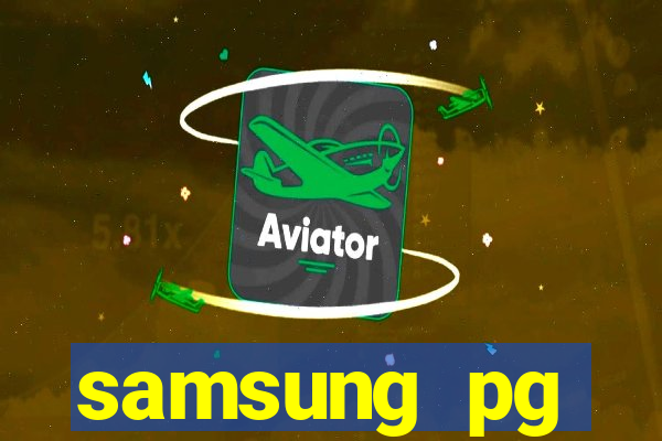 samsung pg plataforma de jogos