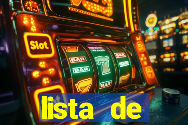 lista de plataformas de slots