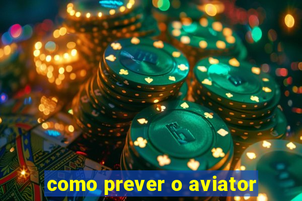 como prever o aviator