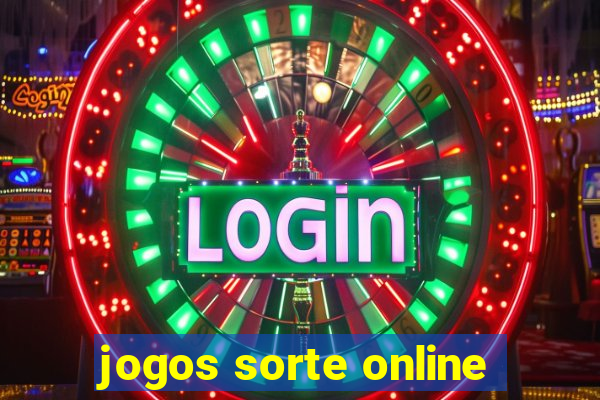 jogos sorte online