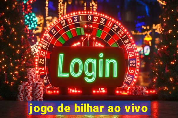 jogo de bilhar ao vivo