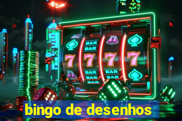 bingo de desenhos