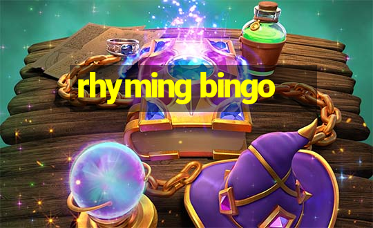 rhyming bingo