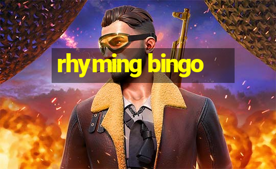 rhyming bingo