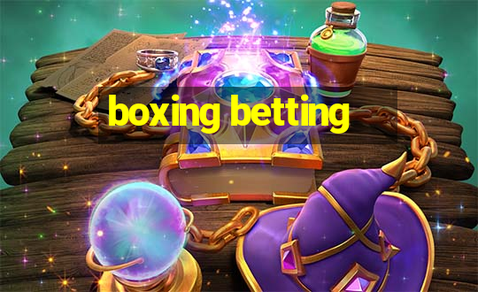 boxing betting