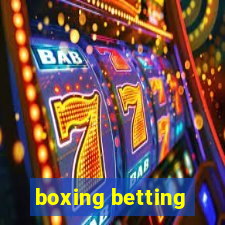 boxing betting